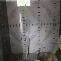 کاشی کاری تعمیرات سیاه سفید موزائیک