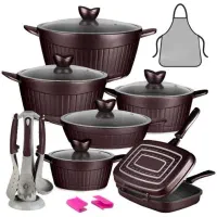 جدید ترین سرویس قابلمه KST خارجی کامل قابلمه چدن|ظروف پخت‌وپز|یزد, |دیوار