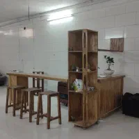 کافه بار|بوفه، ویترین، کنسول|بروجن, |دیوار