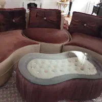 مبل راحتی سالم وتمیز|مبلمان خانگی و میز عسلی|بیله سوار, |دیوار