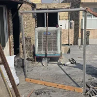 دار قالی ۱۰ تایی نو|ابزارآلات|اصفهان, باغ فدک|دیوار