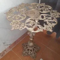 میز برنز اصل اصل تمام برنز|ظروف سرو و پذیرایی|کرمانشاه, |دیوار