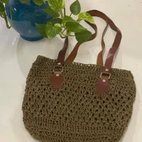 کیف رافیا (سبز)