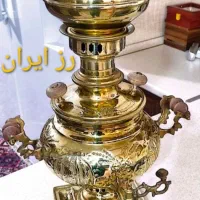 سماور ذغالی برنجی