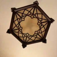 لوستر و دیوارکوب چوبی|لوستر و چراغ آویز|تهران, جنتآباد مرکزی|دیوار