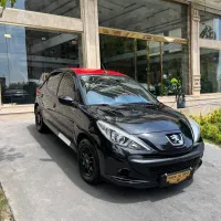 207 اتوماتیک Mc مشکی قرمز 1402
