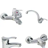 شیر ظرفشویی روشوی پایه بلند ،شیرالات برنجی زیبا