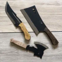 ست چاقو برش و تبر و خورد کن