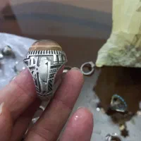 فروش انگشتربا نگینهای جواهری|جواهرات|نجف‌آباد, امیرآباد|دیوار