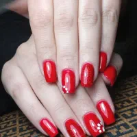 کاشت ناخن۱۵۰با لاک