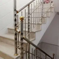 نرده استیل ۳خط   مهندسی باضمانت قیمت ویژه