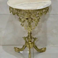 میز پایه ماهی برنز برنزی