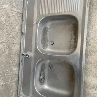 سینک دو قلو استیل