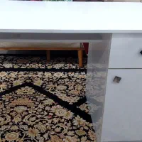 میز تمام ام دی اف همراه صندلی