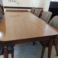 میز ناهارخوری هشت نفره نو|میز و صندلی غذاخوری|رامسر, |دیوار