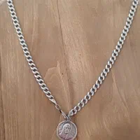 زنجیر کارتیر مردانه همراه با شمایل دوطرفه