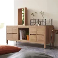 تولید انواع کنسول و میز تی وی تمام چوب راش و بلوط