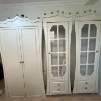 سرویس خواب نوزاد و نوجوان ام دی اف وکیوم در حد نو|تخت و سرویس خواب|ارومیه, |دیوار