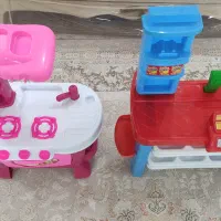 آشپزخانه و فروشگاه اسباب‌بازی دخترانه