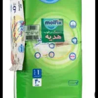 پوشک سایز 1مولفیکس با هدیه دستمال مرطوب