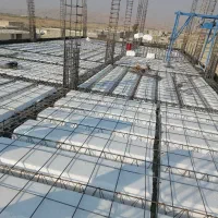 قالبندوآلموتوربند. سقف ستون. فنداسیون دیوار برشی