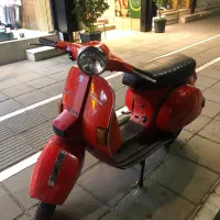 موتور وسپا|موتورسیکلت|مشهد, کوه سنگی|دیوار