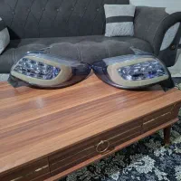 یک جفت چراغ 207درحد نو دودی