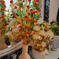 گل کریستال|گل مصنوعی|یاسوج, |دیوار