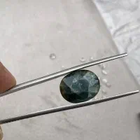 یاقوت سبز آنهیت قواره دار