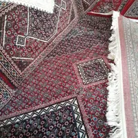 باسلام ۵عدد فرش و۱۲ پشتی یک رنگ ویک دست