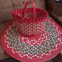 محصولات حصیری، صنایع دستی، سبد زنبیل سفره