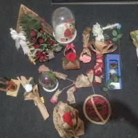 تعدادی گل برافروش