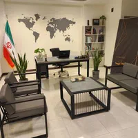 میز کنفرانس نیلپر مدیریت مدرن|مبلمان اداری|قم, شاه ابراهیم|دیوار