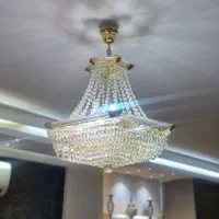 لوستر کریستال رنگ ثابت