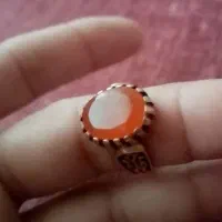 انگشتر عقیق یمن پرتغالی، درنجف ومهره قدیمی