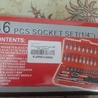 آچار بکس درایو ۱/۴ اینچ مجموعه ۴۶ عددی مدل ۴۸۵۰۲|ابزارآلات|مشهد, گلبرگ|دیوار