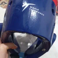 فروش کلاه تزریقی تکواندو همراه با نقاب|تجهیزات ورزشی|هرسین, |دیوار