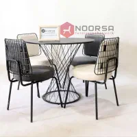 میز و صندلی غذاخوری pone 01844 zzio10|میز و صندلی غذاخوری|رشت, بلوار گیلان|دیوار