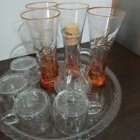 سینی  استکان  لیوان و آبلیمو خوری