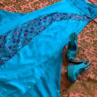 لباس شب مزونی سایز ۳۸ رنگ خاص