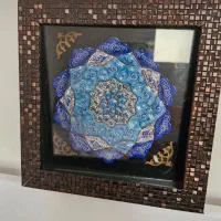 بشقاب مینا کاری اصفهان  کادویی