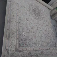 فرش نو، باز نشده، ۱۵۰۰شانه گل برجسته،ایل گلی تبریز|فرش|اصفهان, جاوان|دیوار