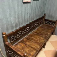تخت سنتی چوبی