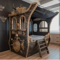 ص* تخت *دوطبقه *سرویس کامل