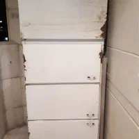 کابینت دسته دو ، سینک استیل ، هود ،|آب‌چکان و نظم‌دهنده ظروف|سبزوار, قصبه اب یمین|دیوار