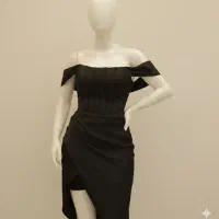 پیراهن مجلسی مشکی