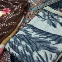 پتو گلبافت و ساده