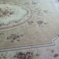 فرش 12 متری کرم گردویی