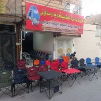 صندلی تاشودنیزدسته داربدون دسته ومینی تاشوکوله دار