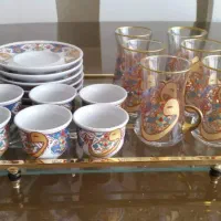 سرویس چای وقهوه خوری ترک نو